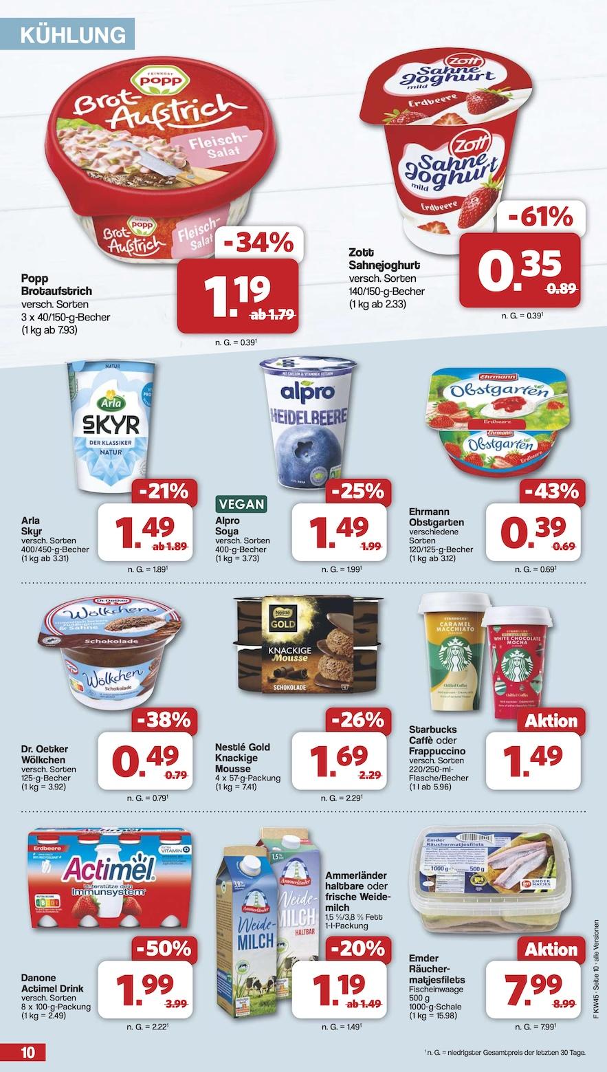 Famila Aktueller Prospekt ab Montag Seite 10