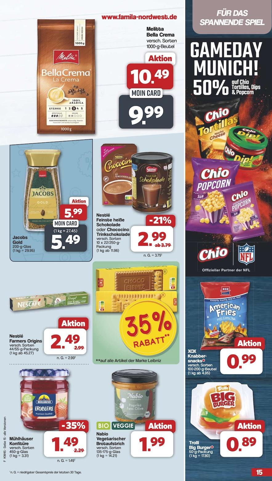 Famila Aktueller Prospekt ab Montag Seite 15