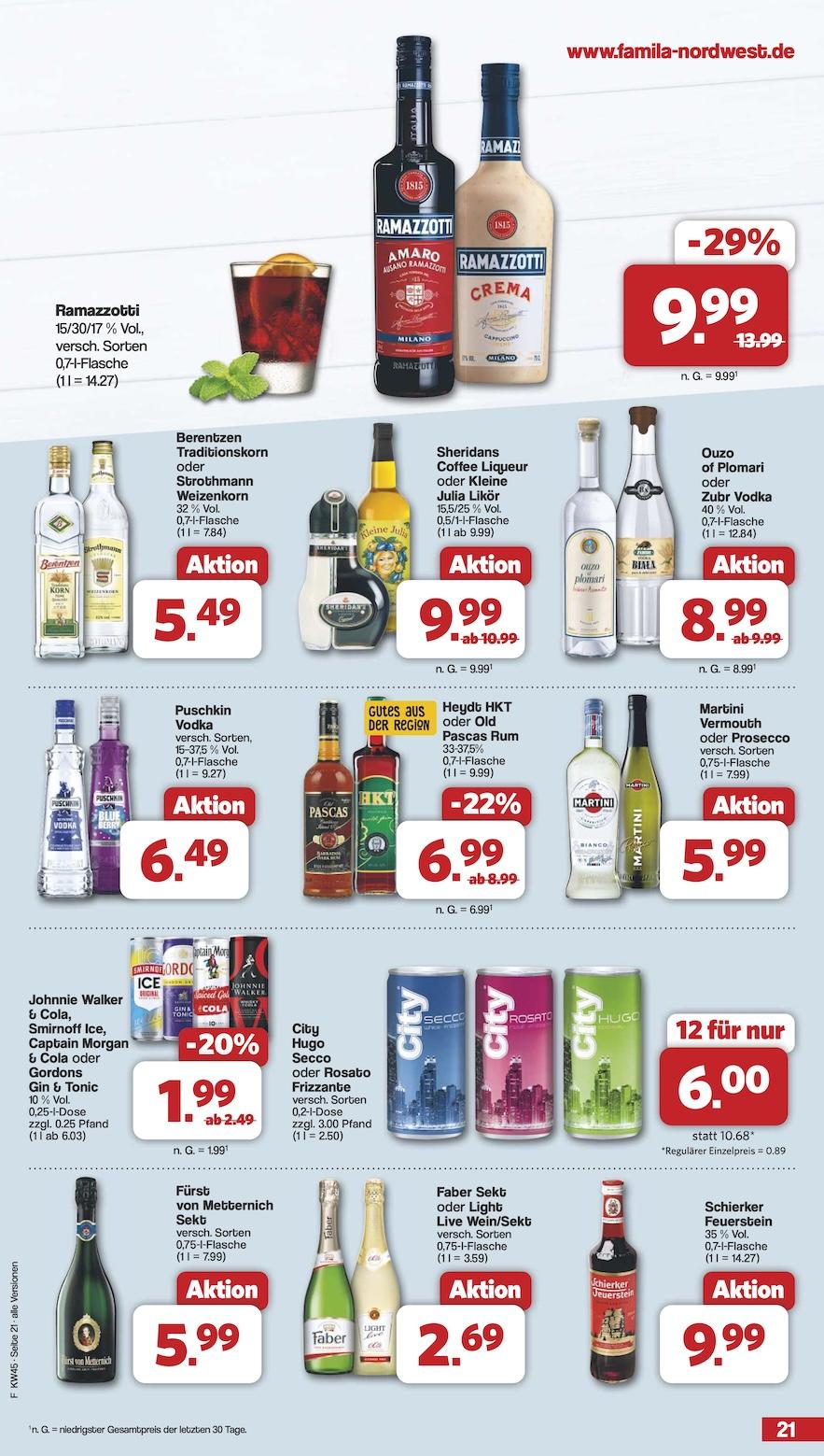 Famila Aktueller Prospekt ab Montag Seite 21