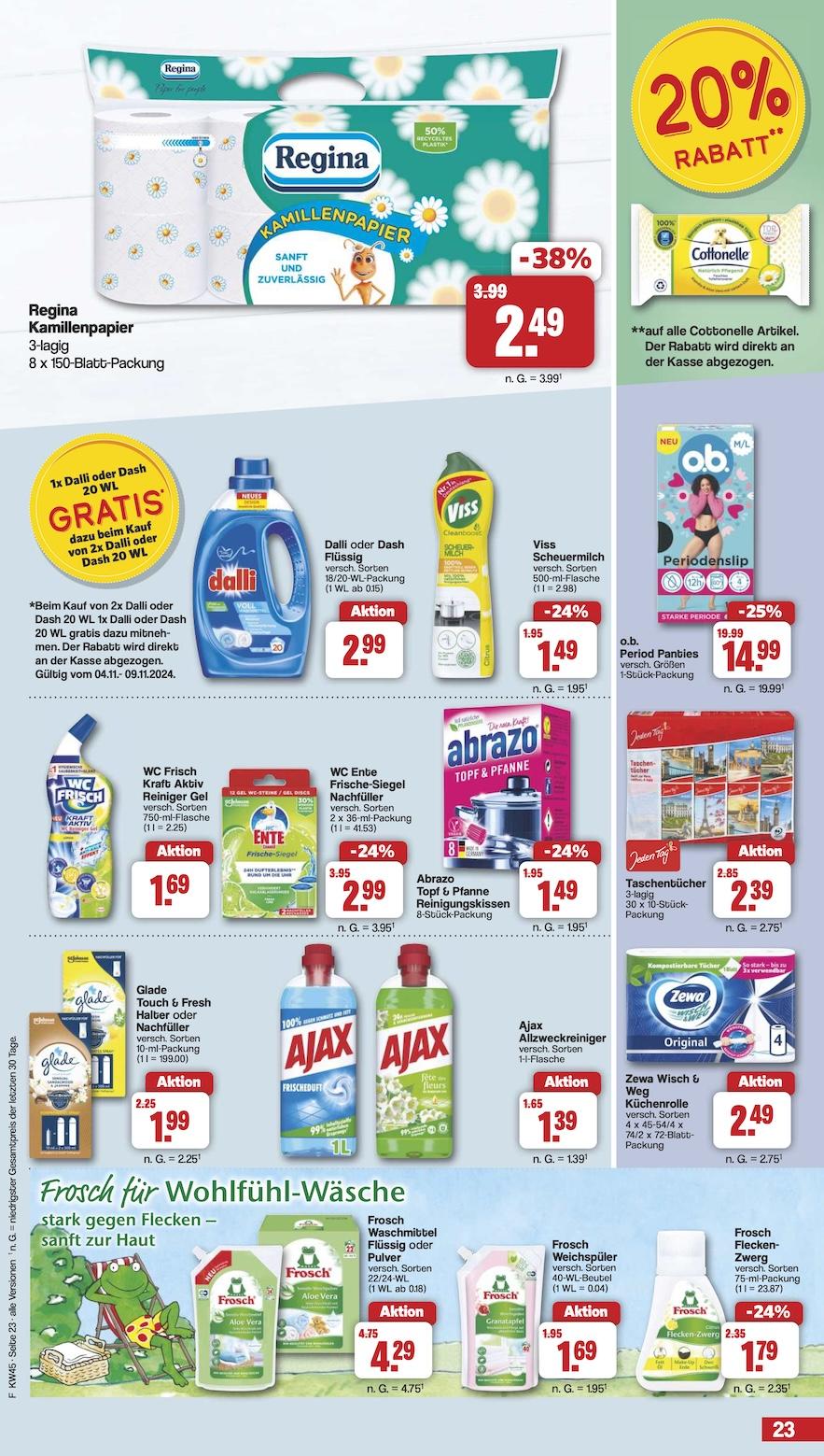 Famila Aktueller Prospekt ab Montag Seite 23