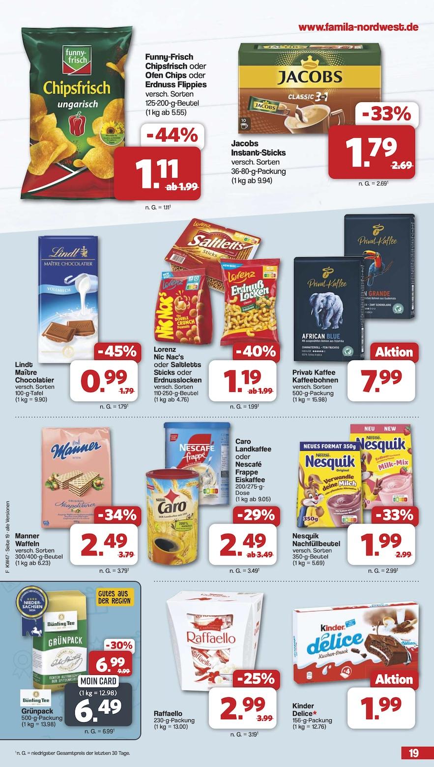 Famila Aktueller Prospekt ab Montag Seite 19