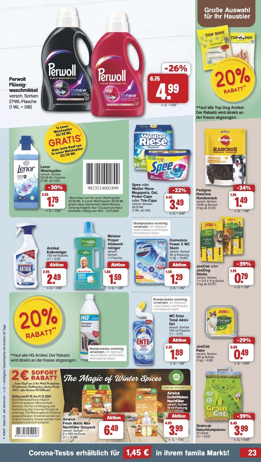 Famila Aktueller Prospekt ab Montag Seite 23