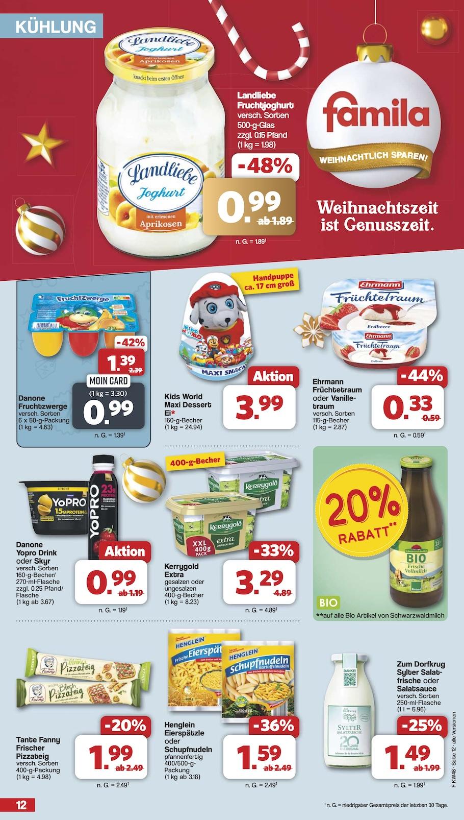 Famila Aktueller Prospekt ab Montag Seite 12