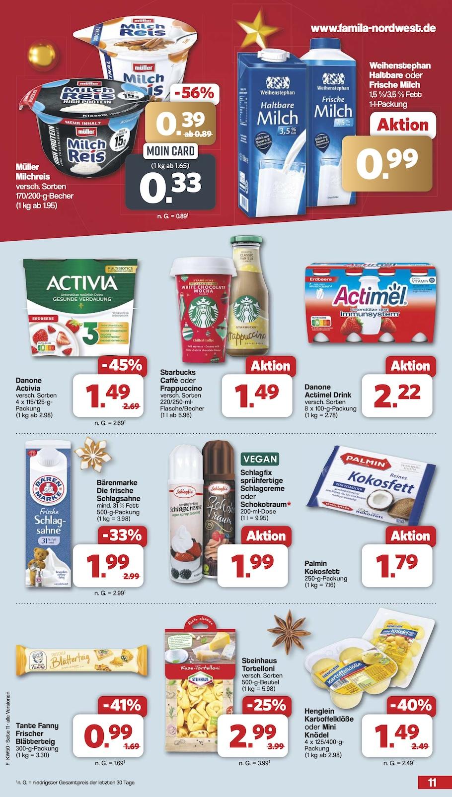 Famila Aktueller Prospekt ab Montag Seite 11