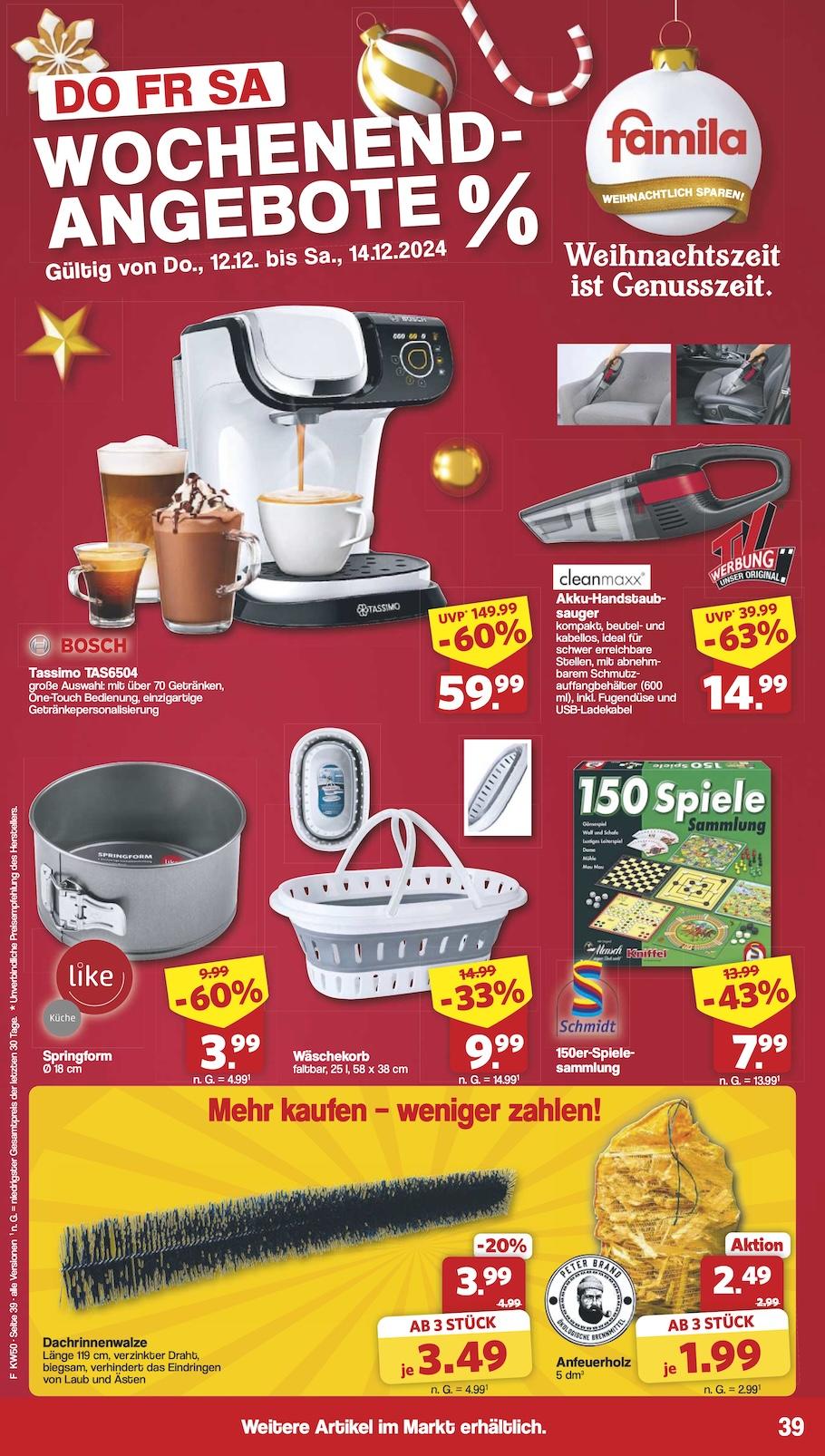 Famila Aktueller Prospekt ab Montag Seite 39