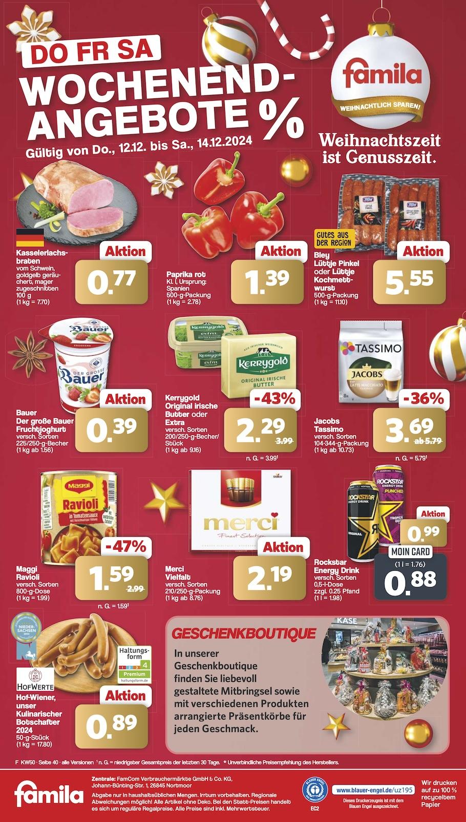 Famila Aktueller Prospekt ab Montag Seite 40