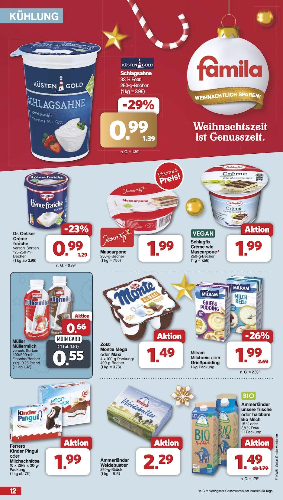 Famila Aktueller Prospekt ab Montag Seite 12