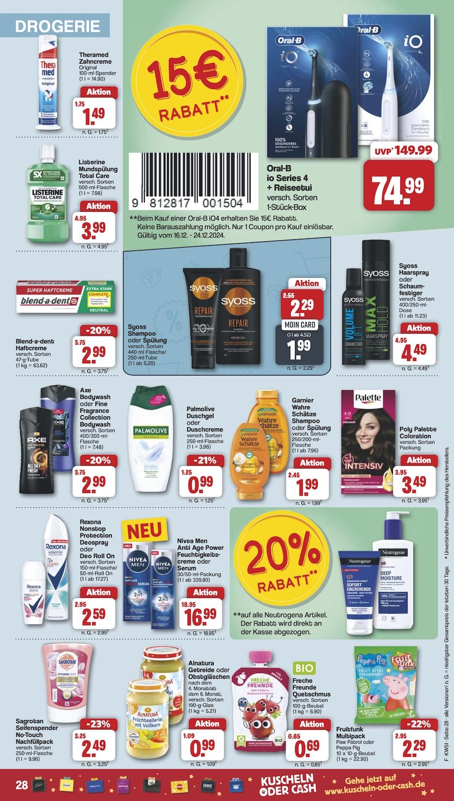Famila Aktueller Prospekt ab Montag Seite 28