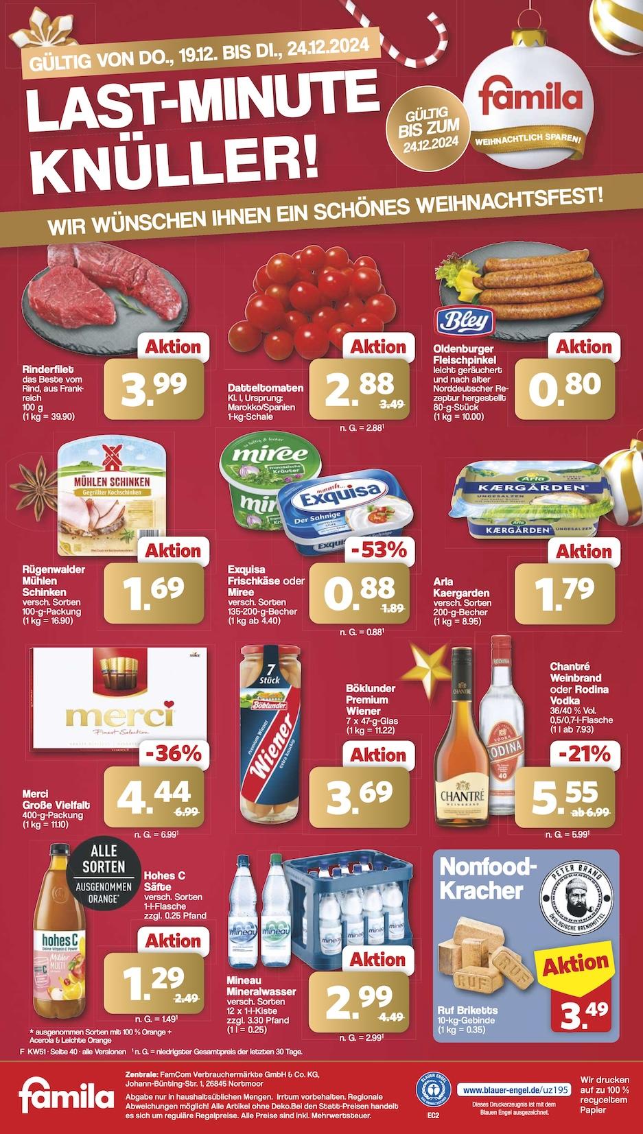 Famila Aktueller Prospekt ab Montag Seite 40