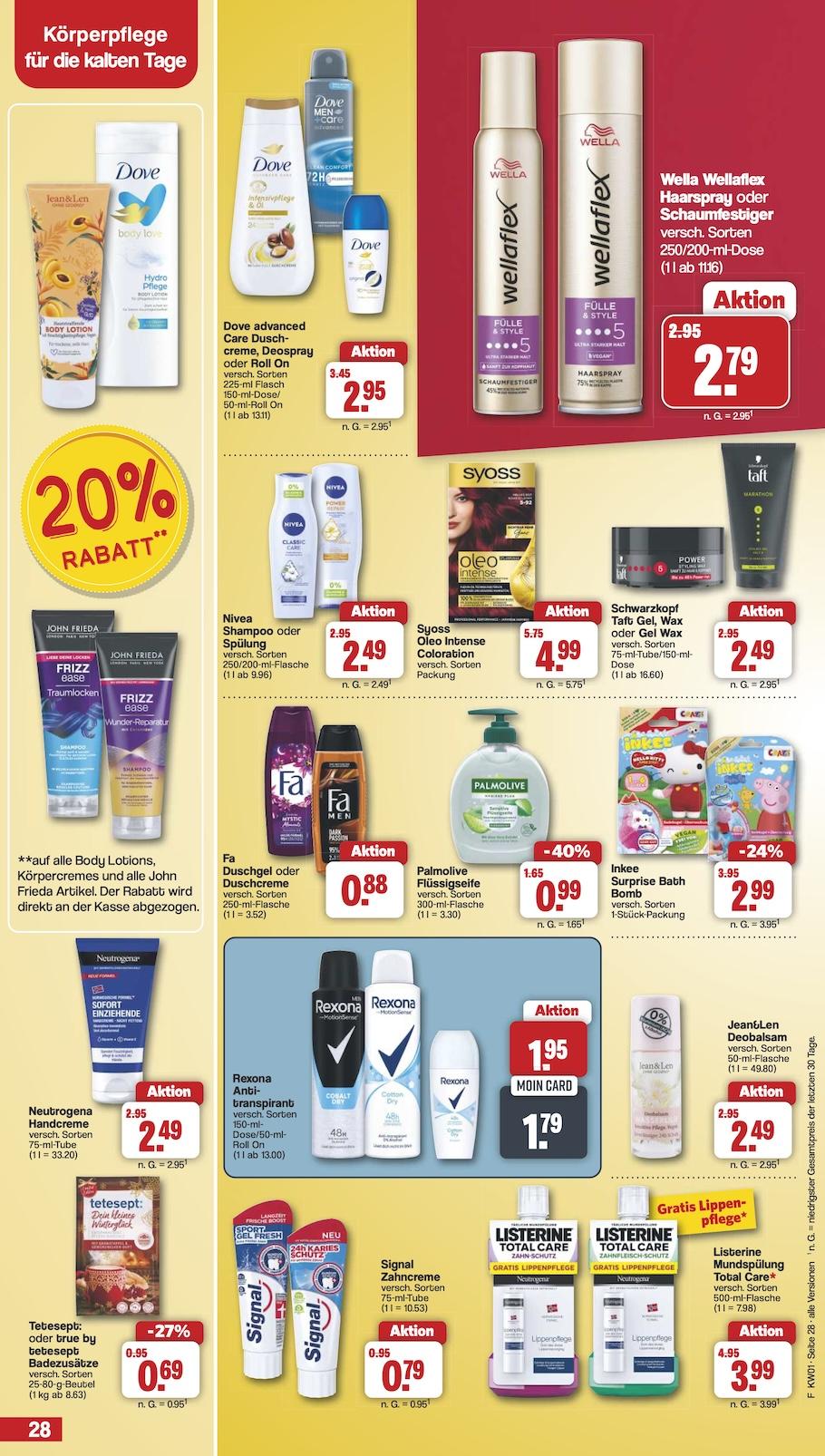 Famila Aktueller Prospekt ab Montag Seite 28