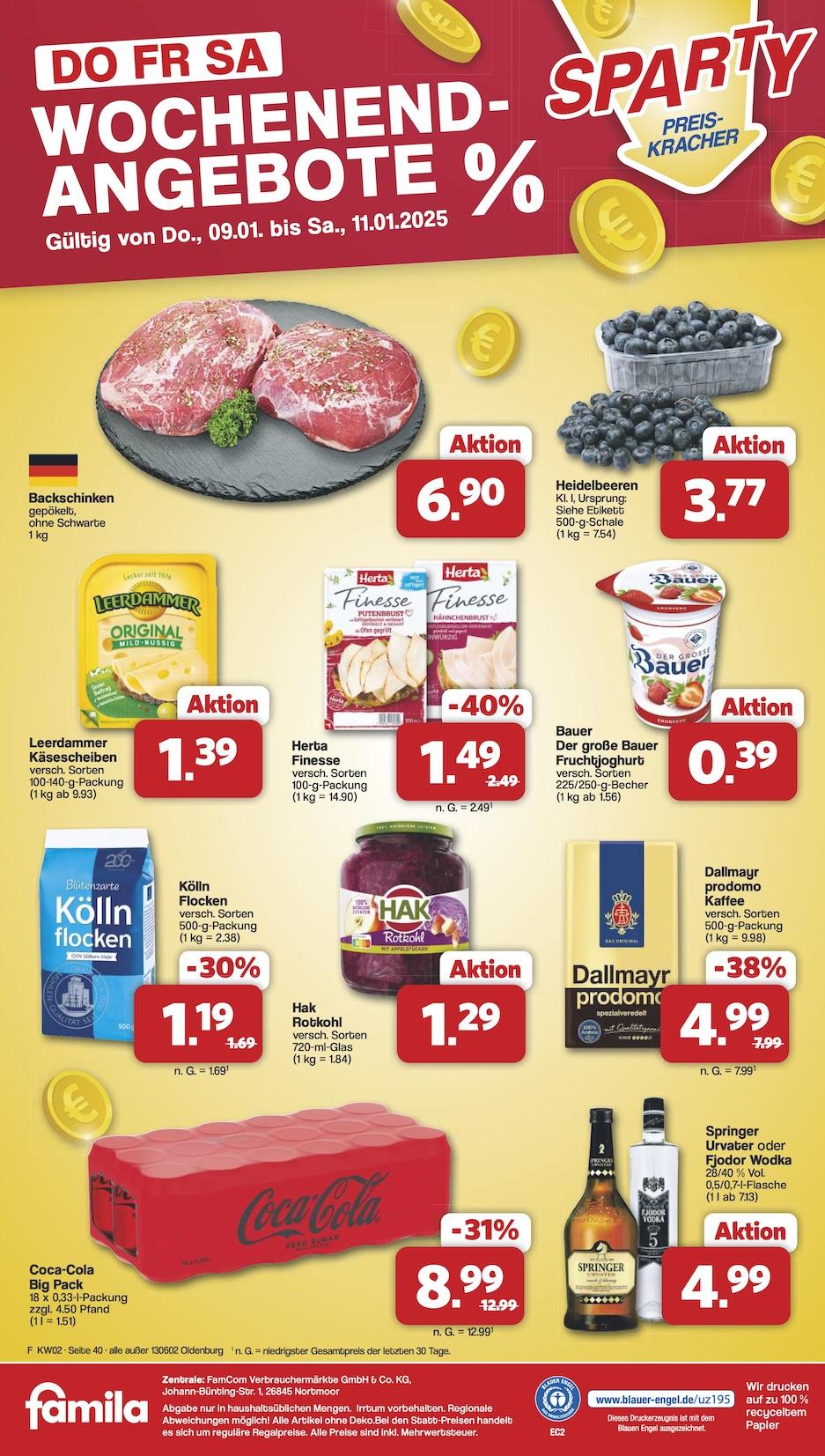 Famila Aktueller Prospekt ab Montag Seite 40