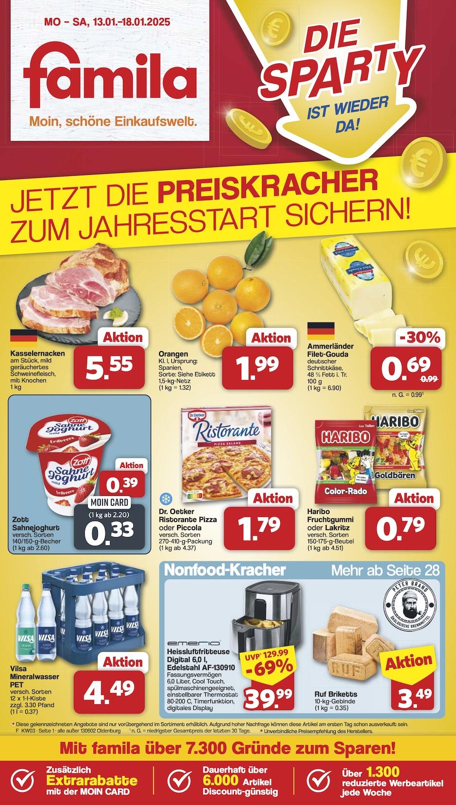 Famila Aktueller Prospekt ab Montag Seite 1