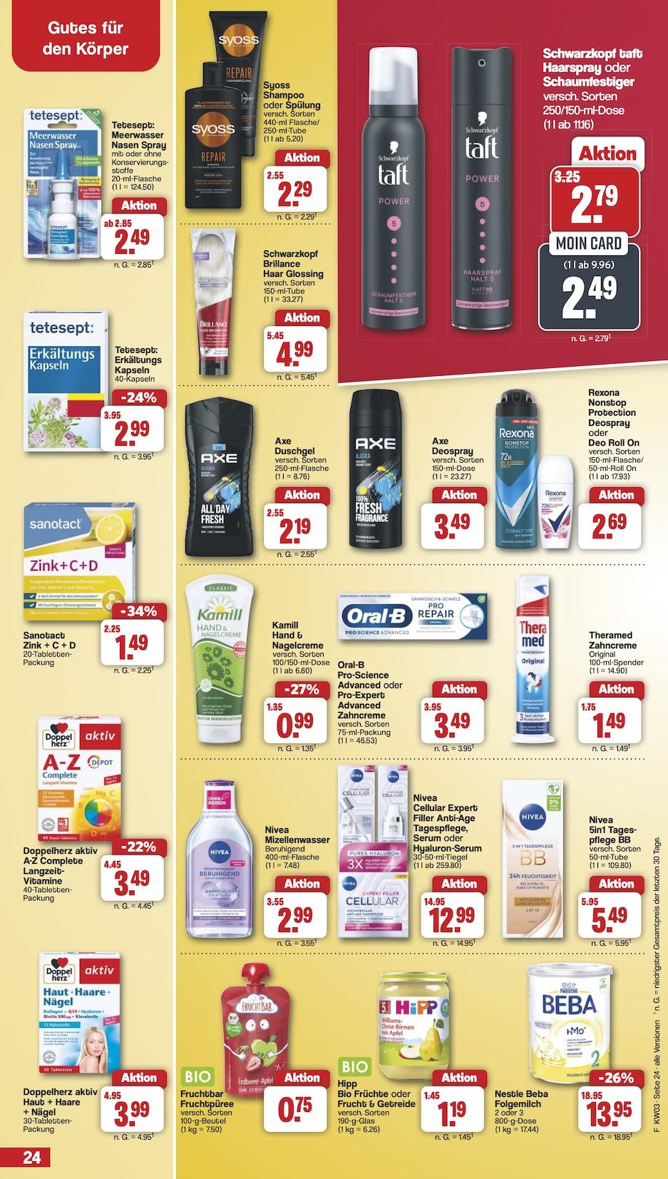 Famila Aktueller Prospekt ab Montag Seite 25