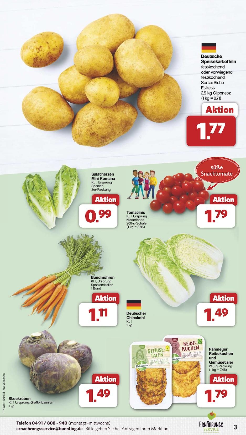 Famila Aktueller Prospekt ab Montag Seite 3