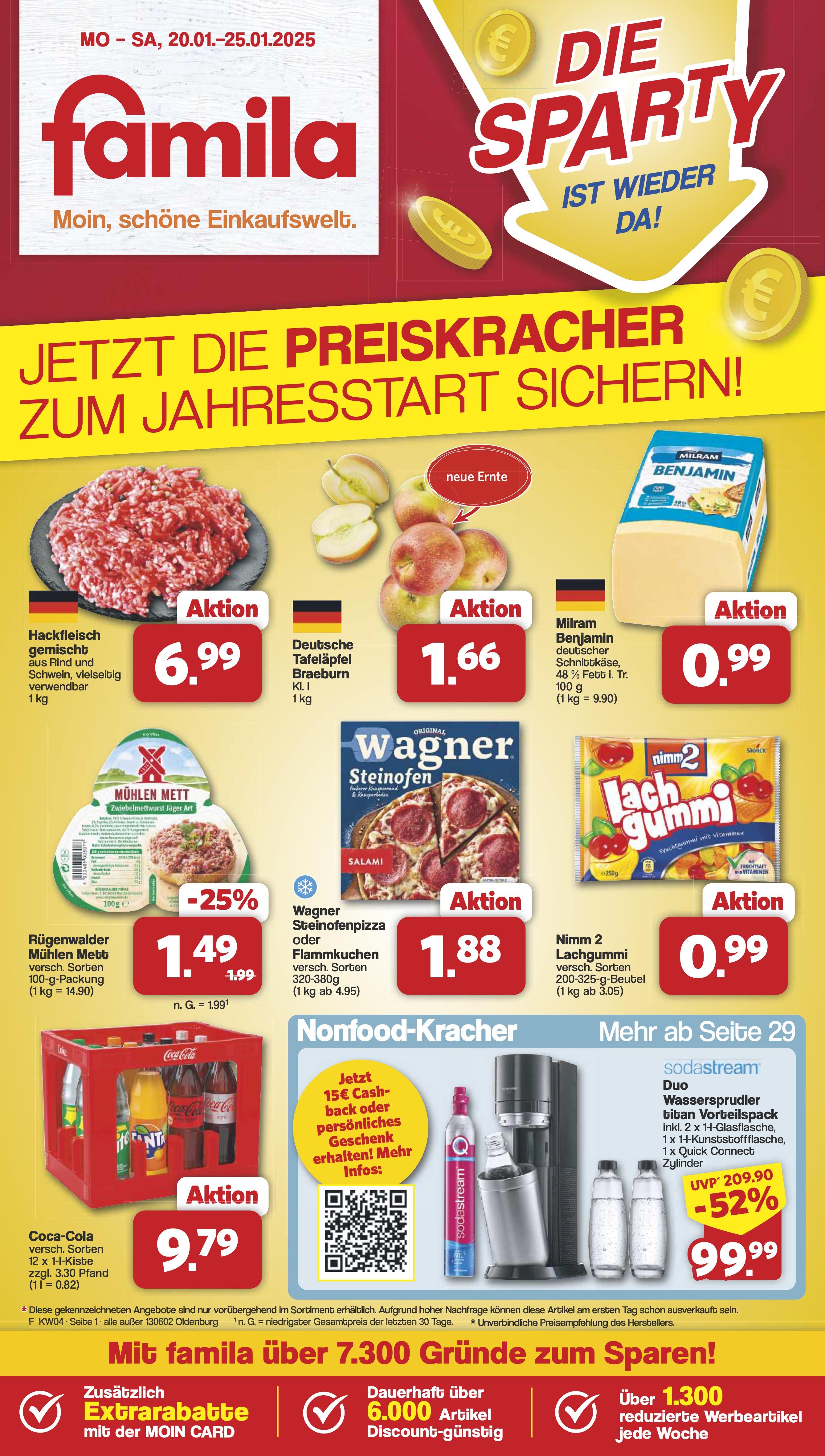 Famila Aktueller Prospekt ab Montag Seite 1
