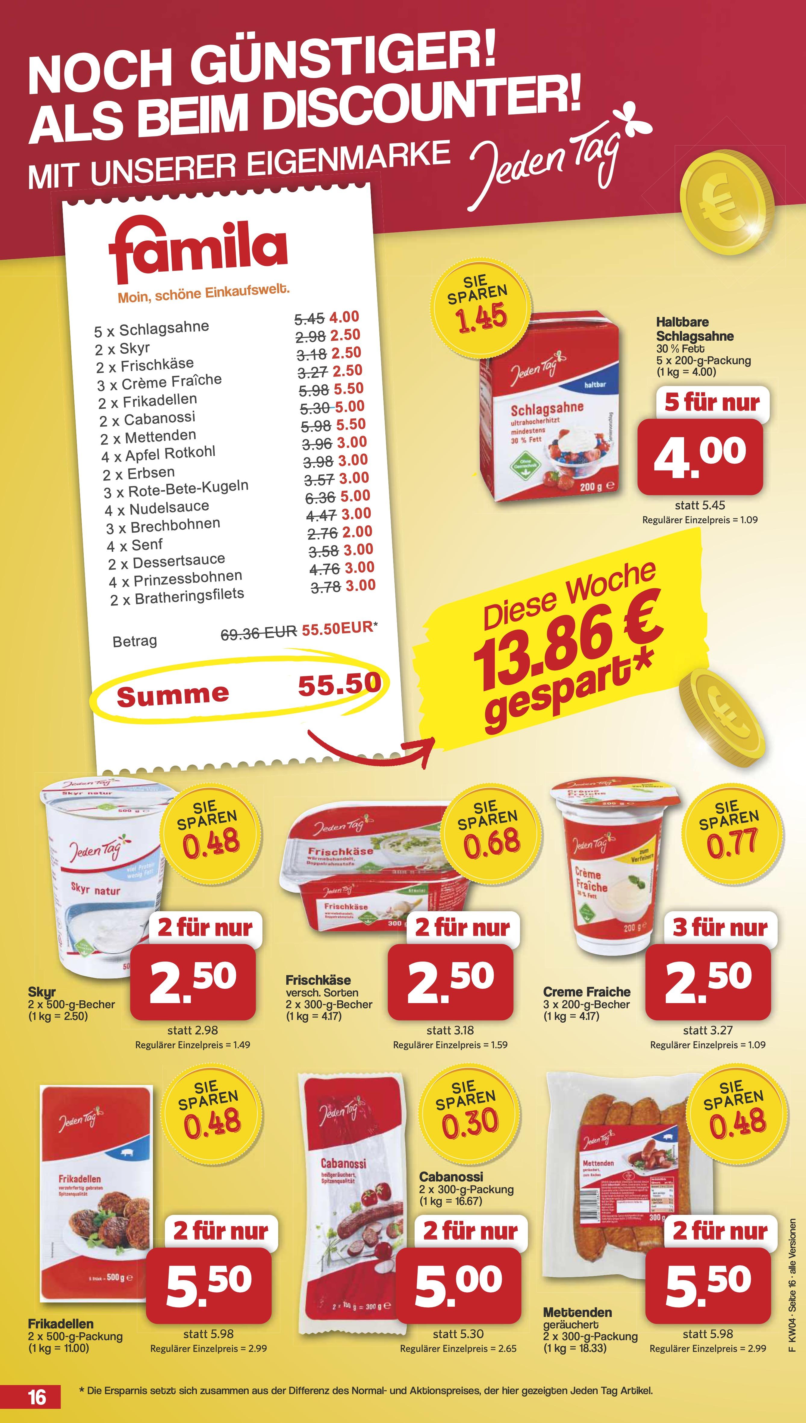 Famila Aktueller Prospekt ab Montag Seite 17