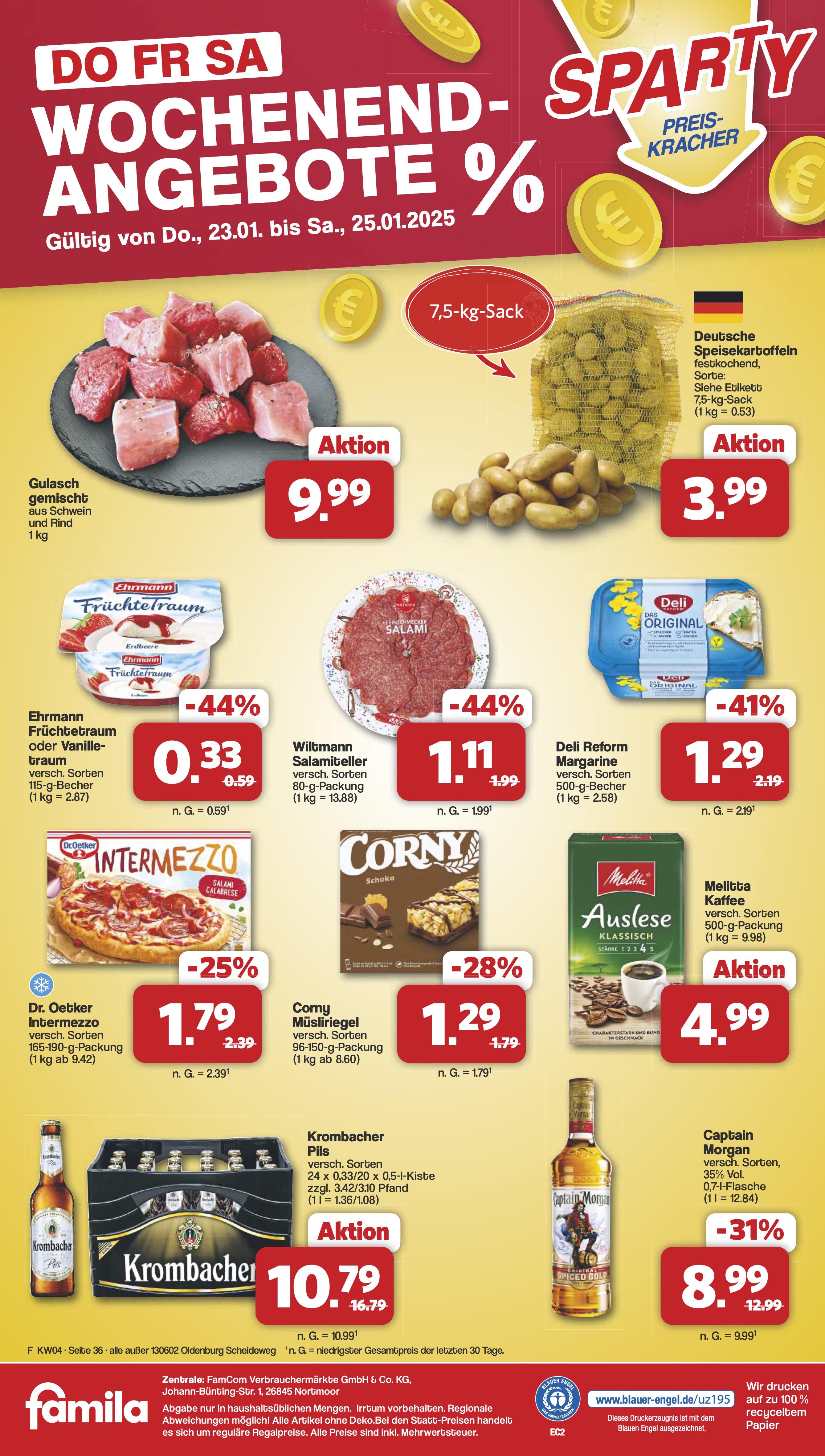 Famila Aktueller Prospekt ab Montag Seite 37