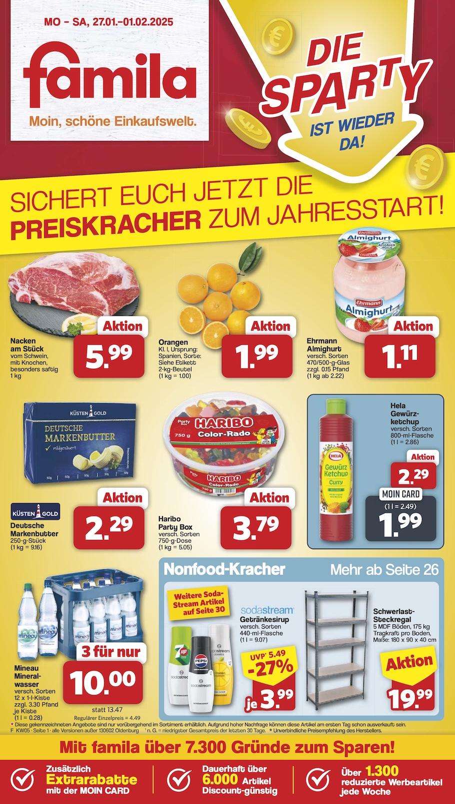 Famila Aktueller Prospekt ab Montag Seite 1