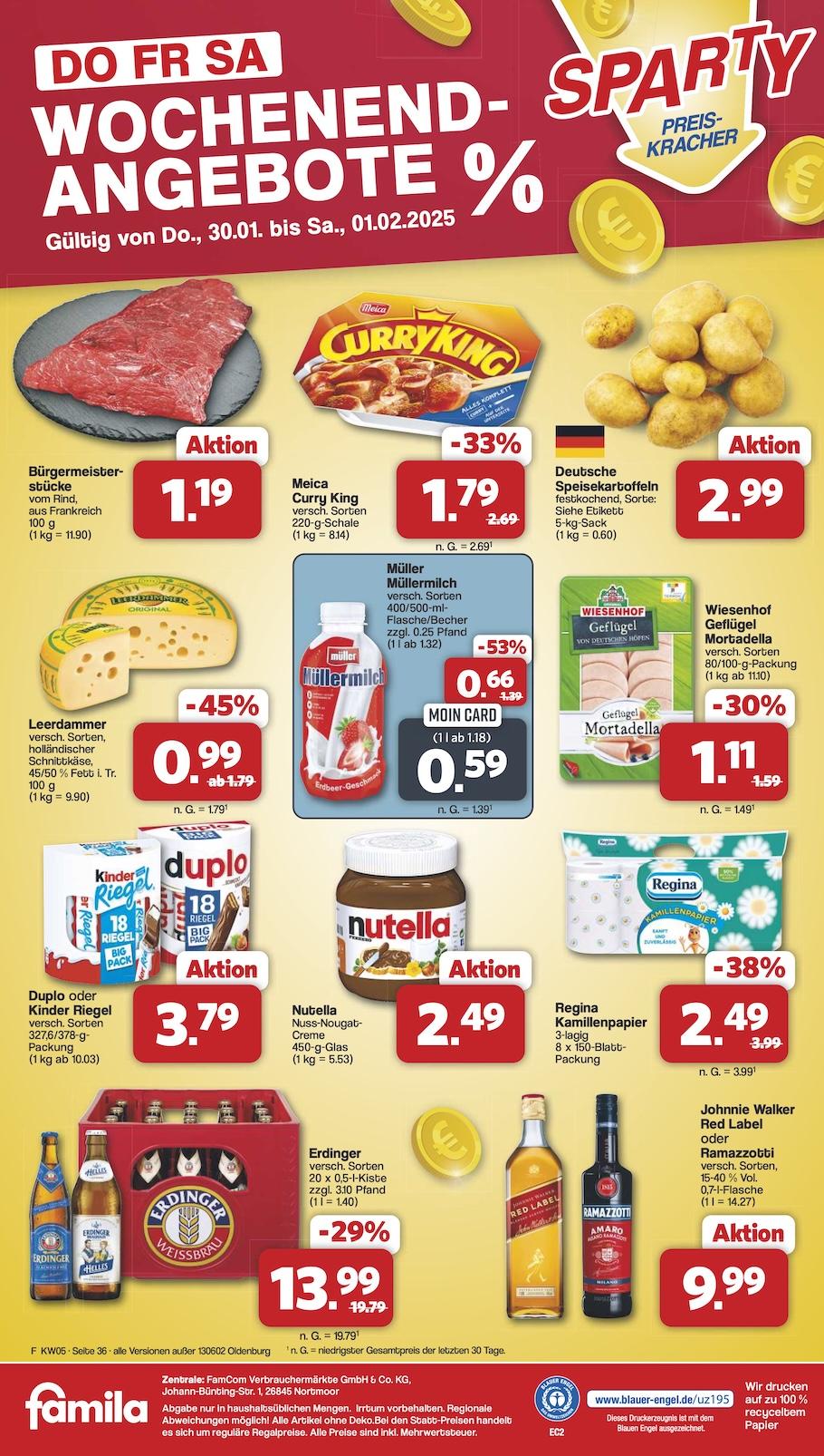 Famila Aktueller Prospekt ab Montag Seite 36