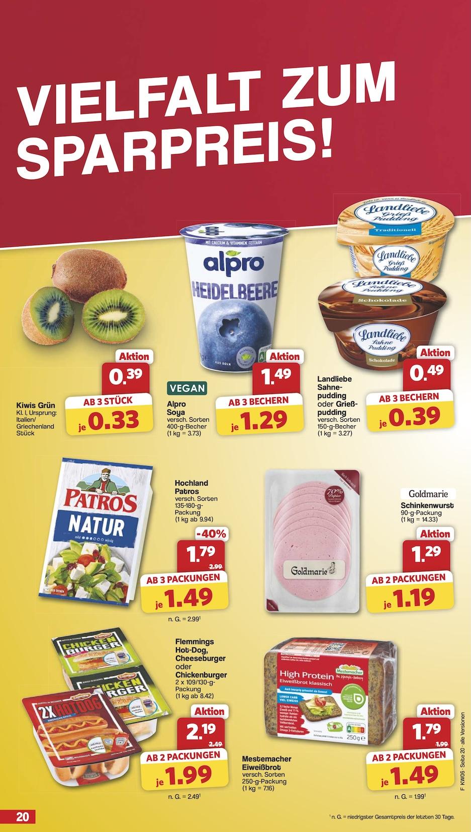 Famila Aktueller Prospekt ab Montag Seite 20
