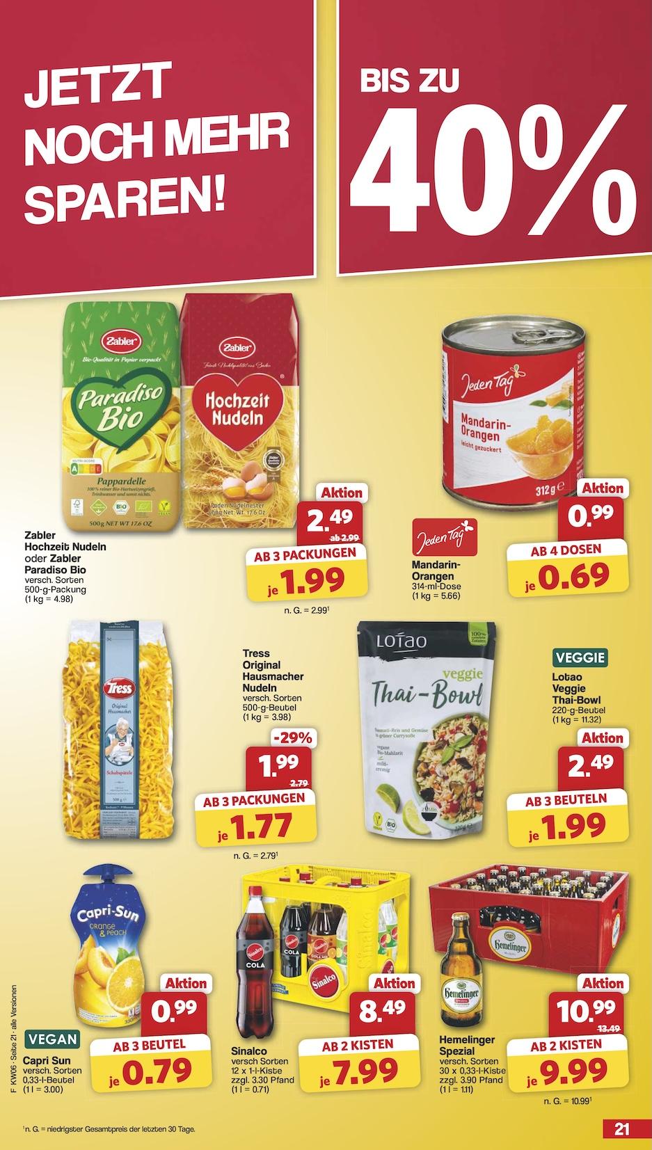 Famila Aktueller Prospekt ab Montag Seite 21