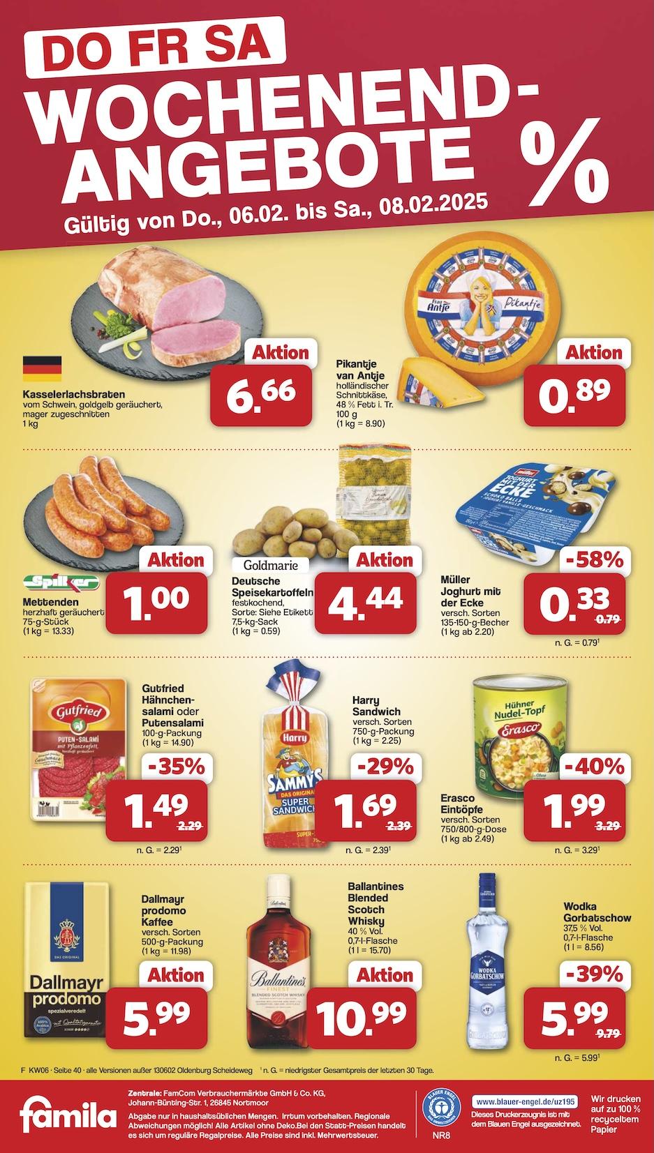 Famila Aktueller Prospekt ab Montag Seite 40
