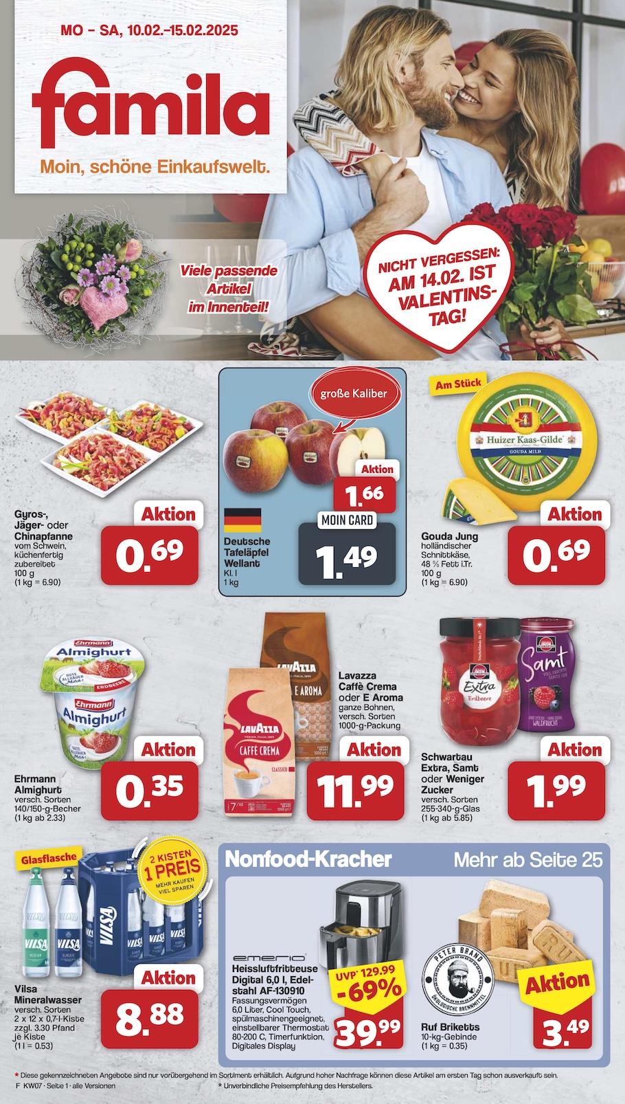 Famila Aktueller Prospekt ab Montag Seite 1