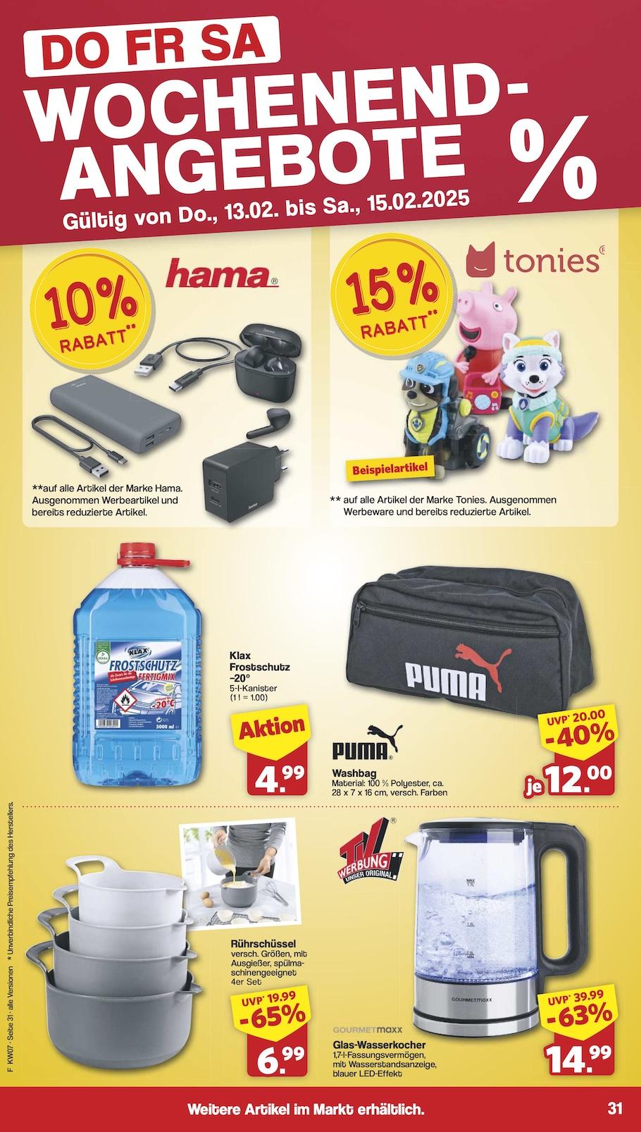 Famila Aktueller Prospekt ab Montag Seite 31