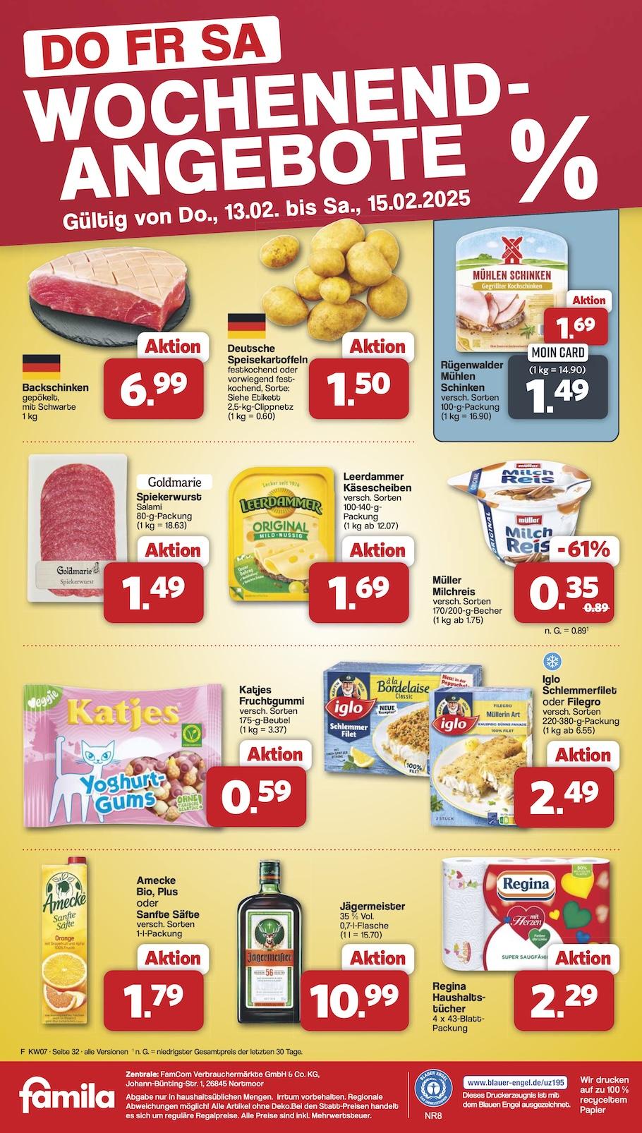 Famila Aktueller Prospekt ab Montag Seite 32