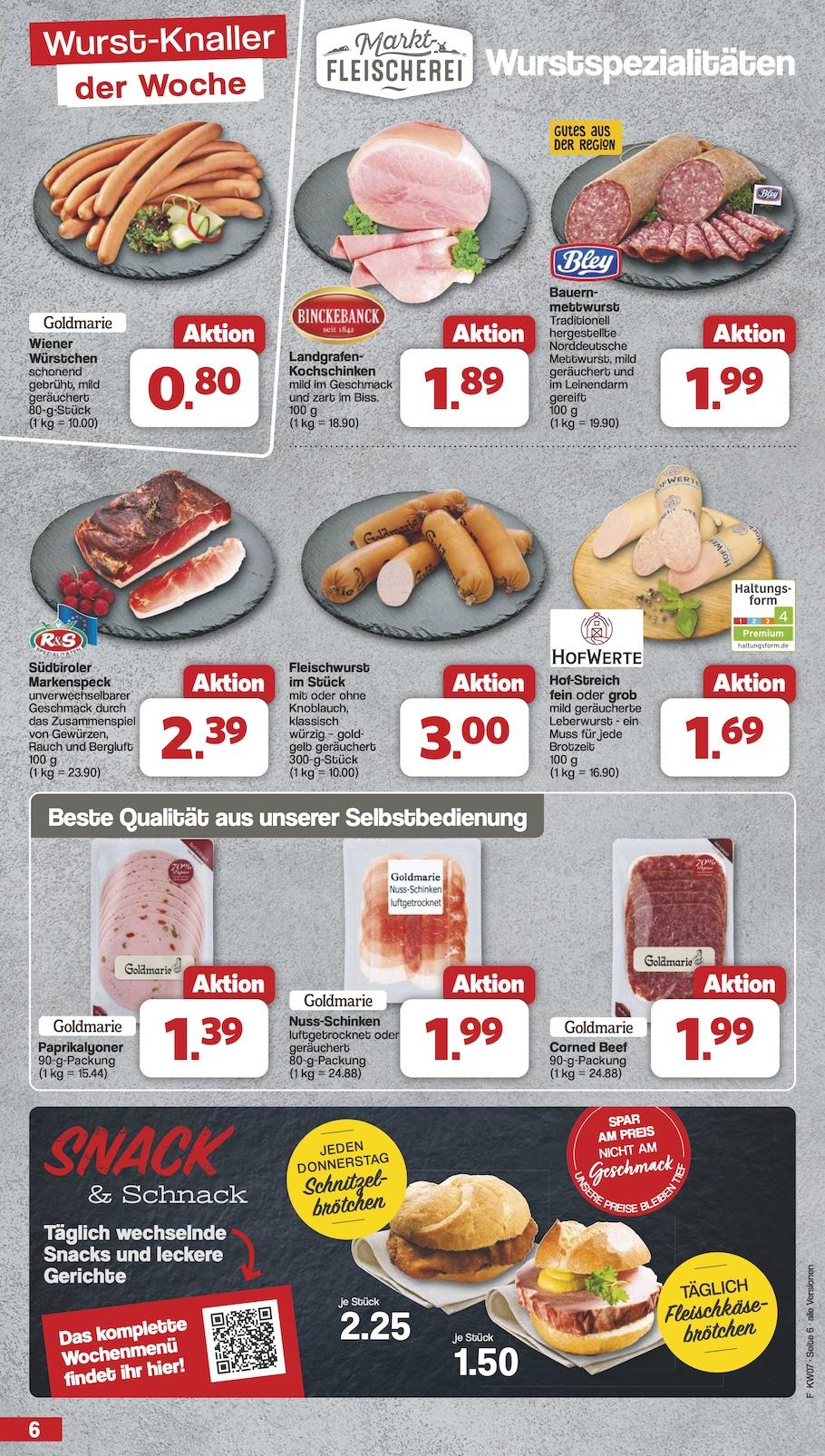 Famila Aktueller Prospekt ab Montag Seite 6