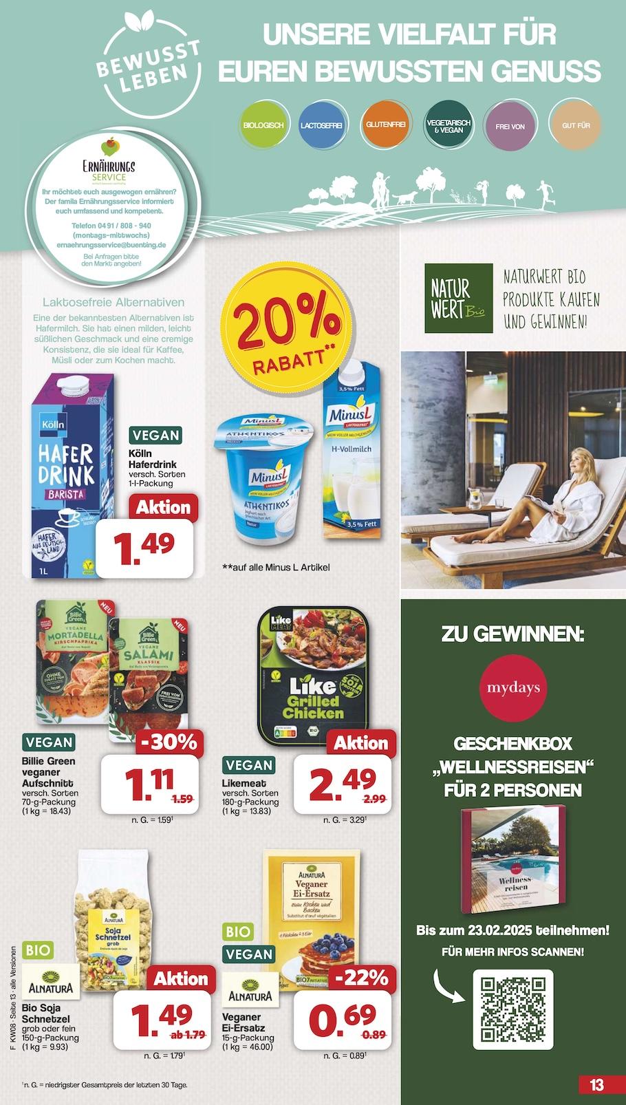Famila Aktueller Prospekt ab Montag Seite 13