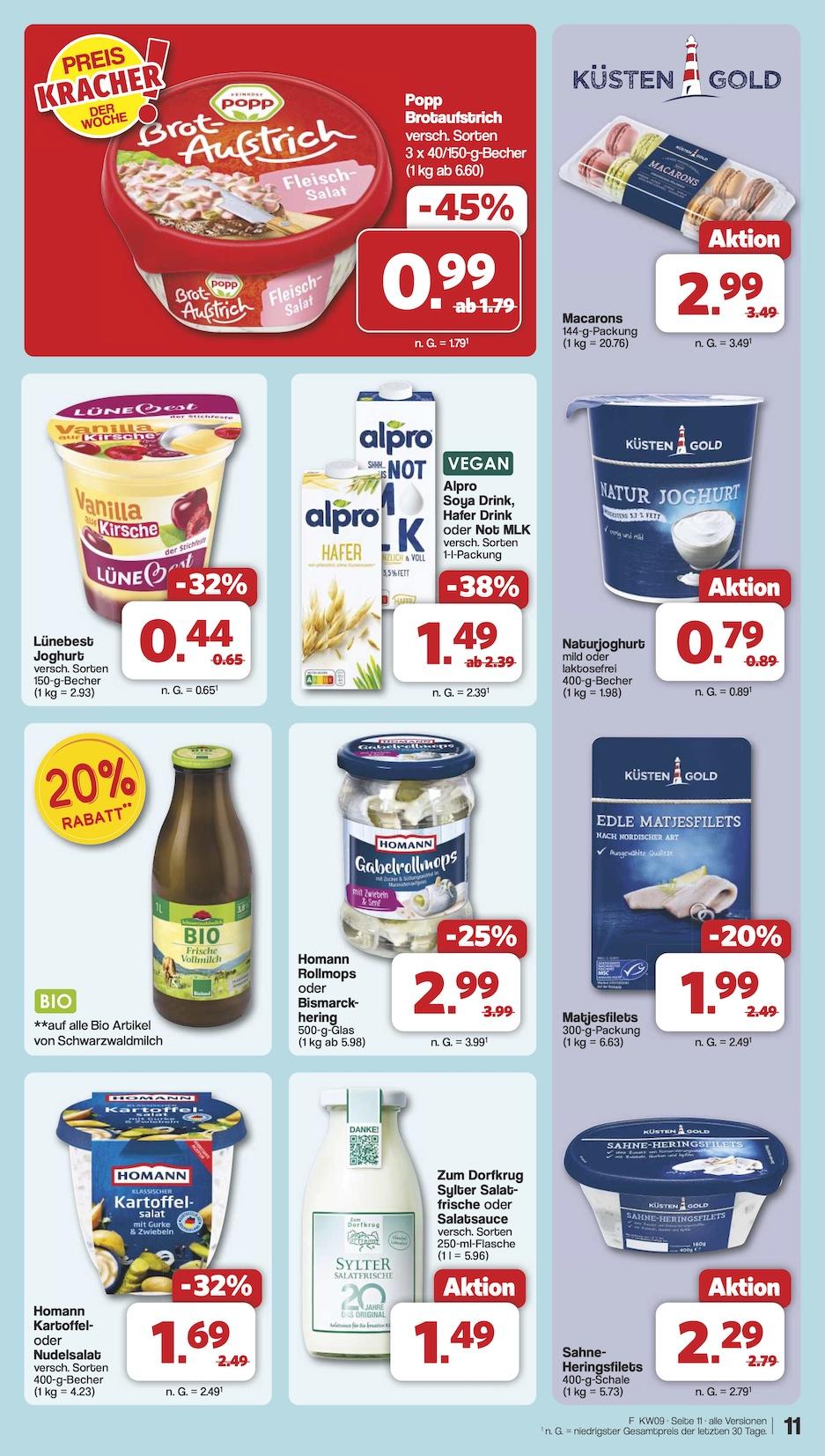 Famila Aktueller Prospekt ab Montag Seite 11