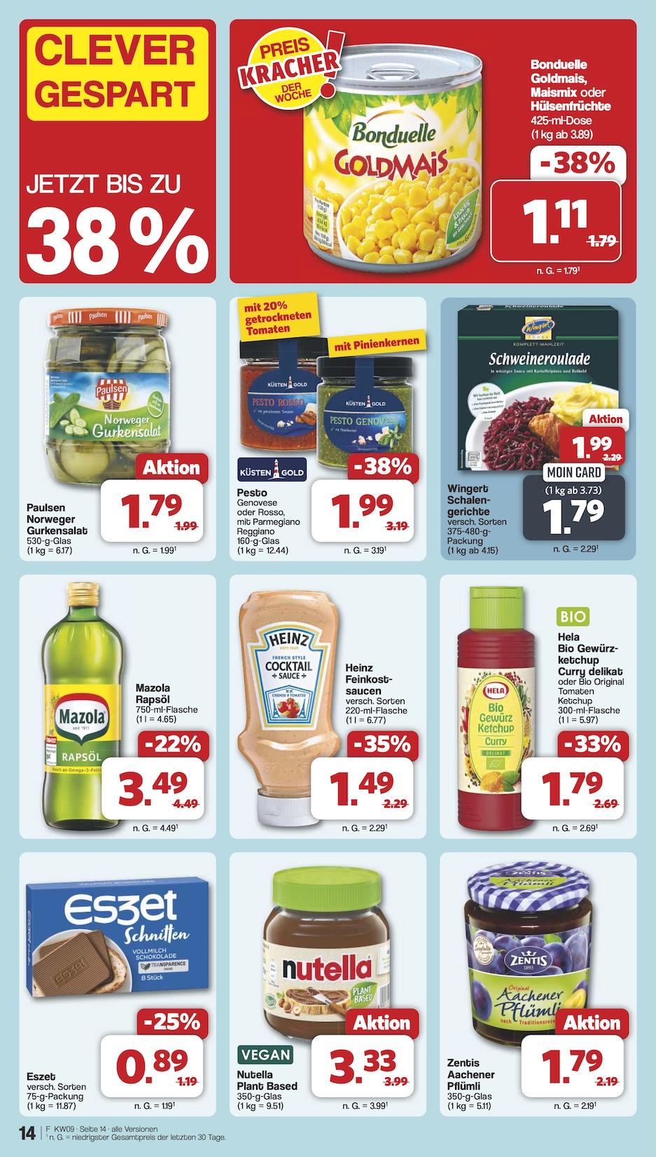 Famila Aktueller Prospekt ab Montag Seite 14