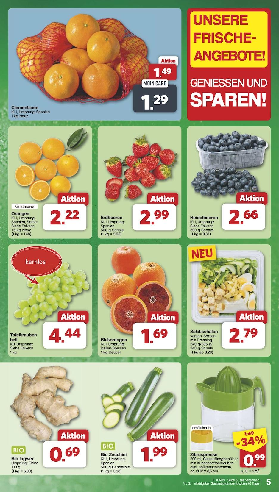 Famila Aktueller Prospekt ab Montag Seite 5