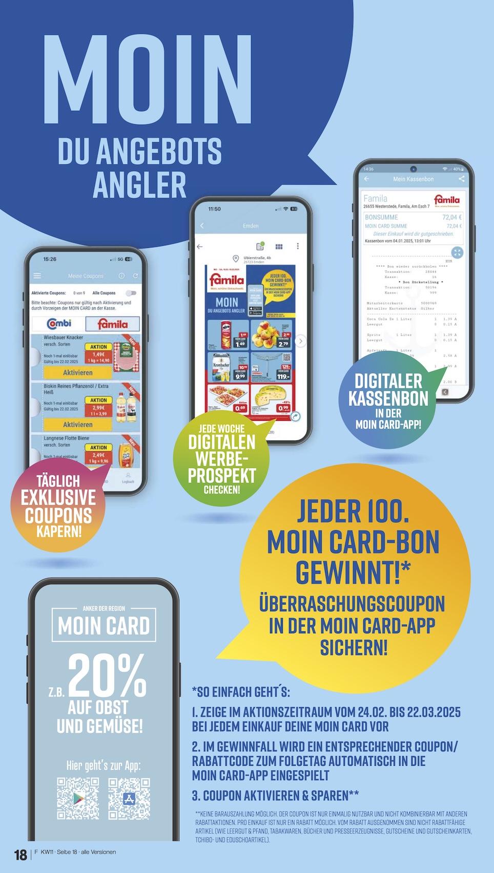 Famila Aktueller Prospekt ab Montag Seite 18
