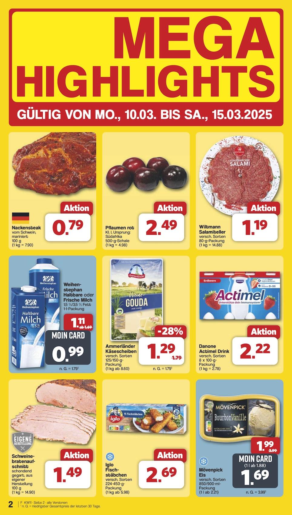 Famila Aktueller Prospekt ab Montag Seite 2