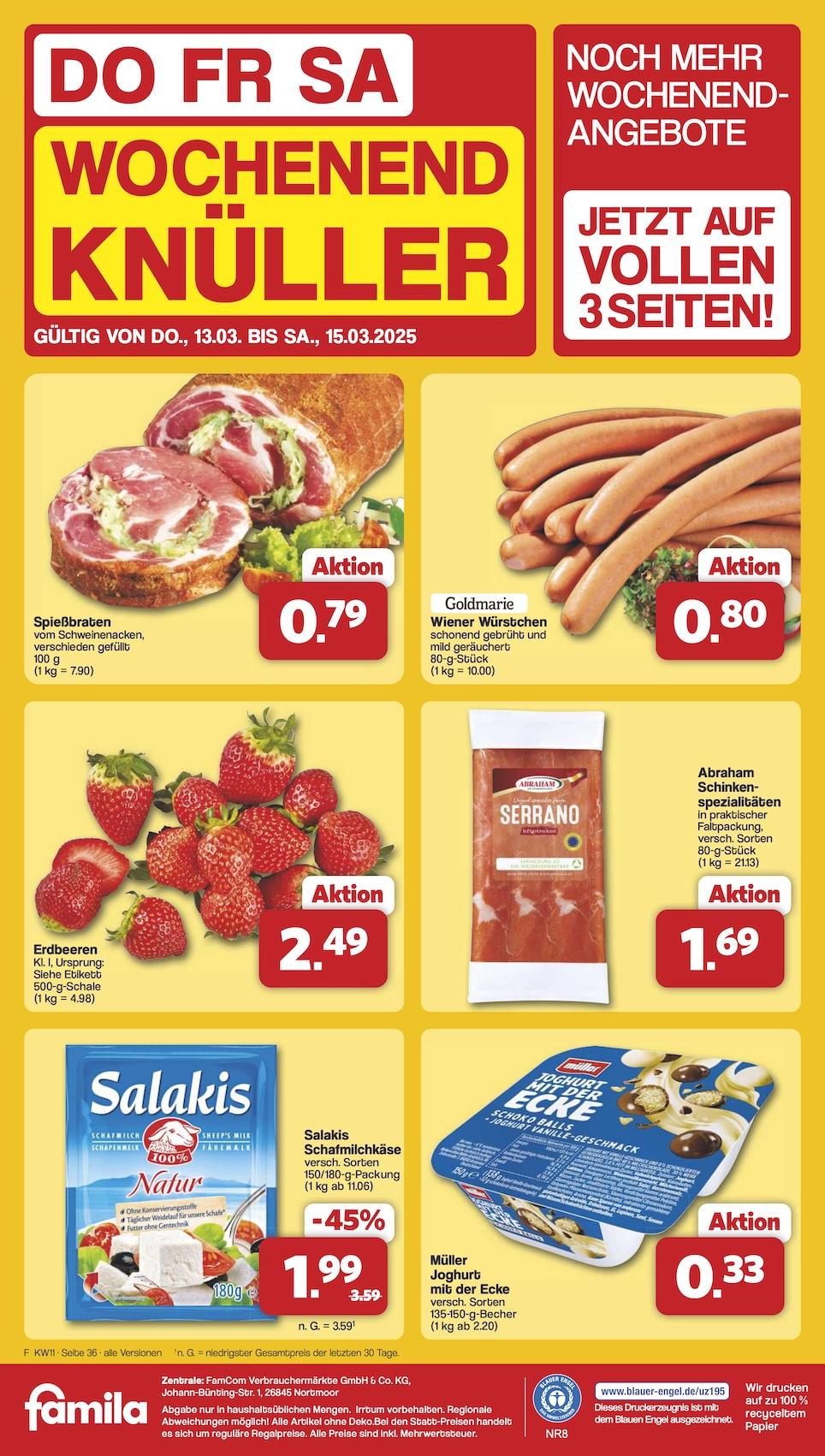 Famila Aktueller Prospekt ab Montag Seite 39