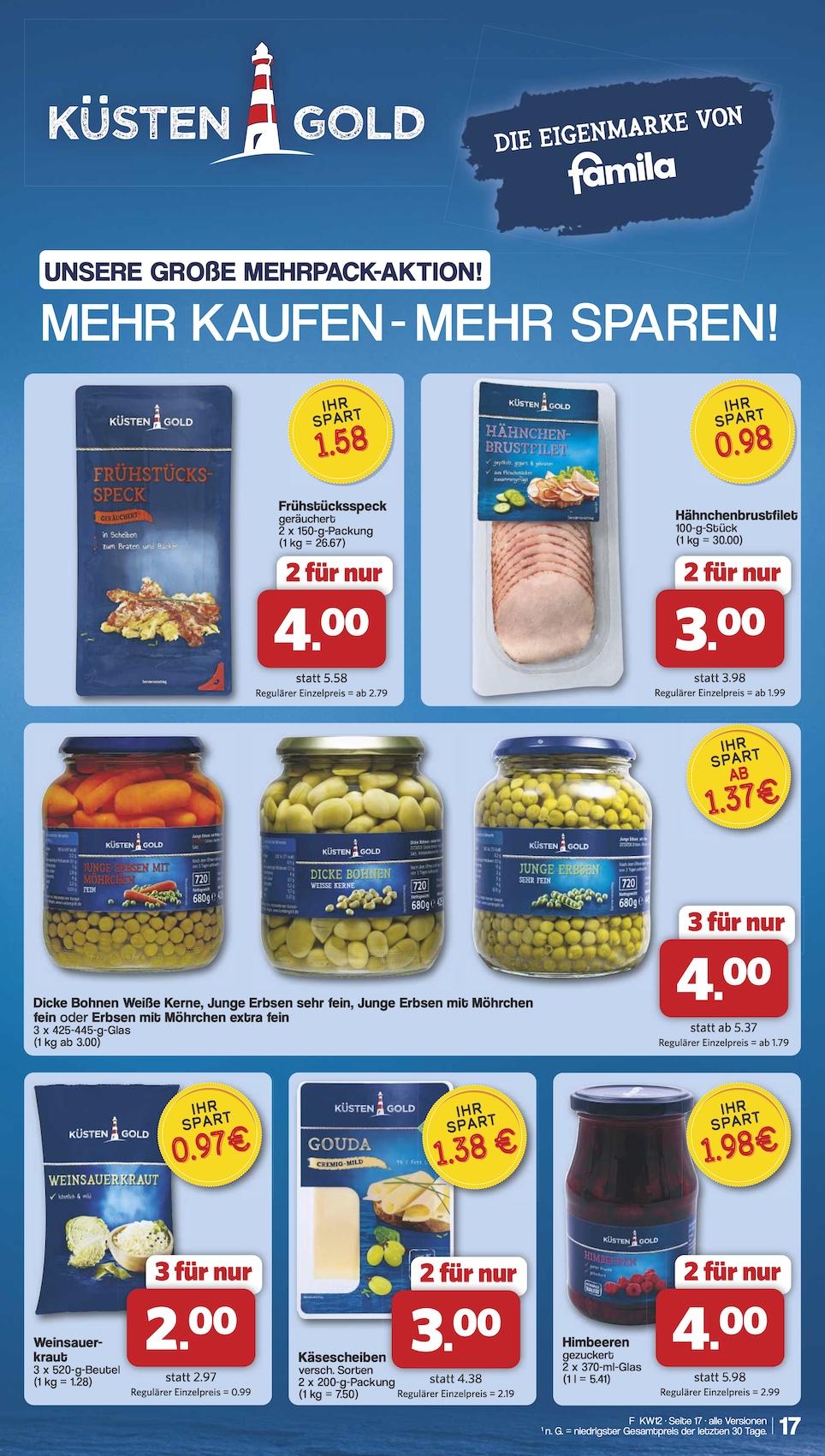 Famila Aktueller Prospekt ab Montag Seite 17
