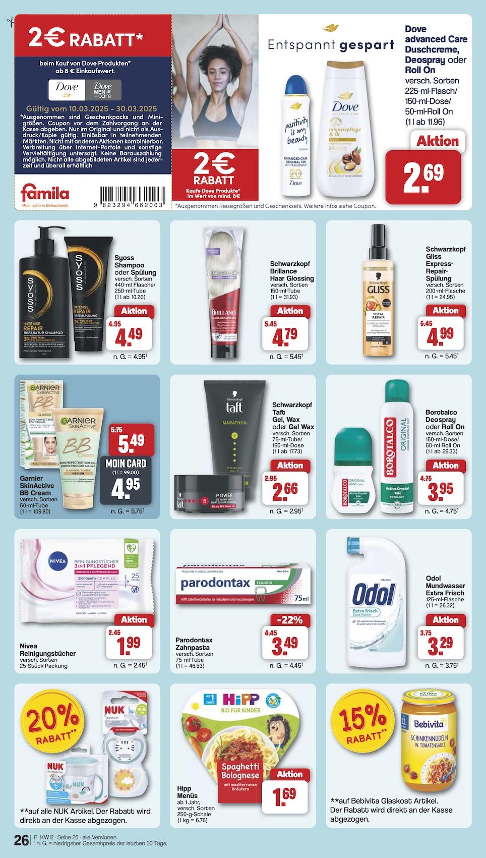 Famila Aktueller Prospekt ab Montag Seite 29