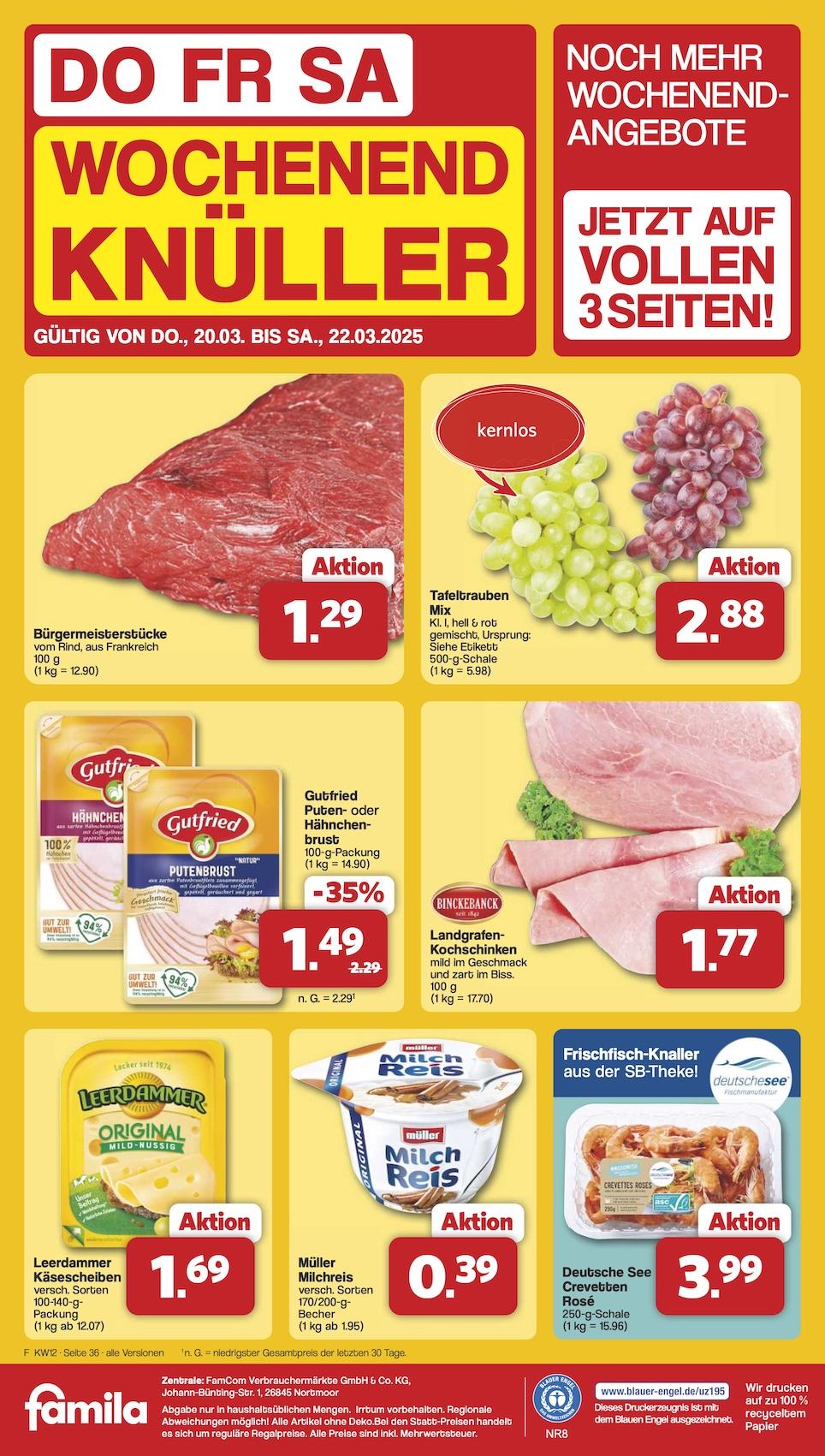 Famila Aktueller Prospekt ab Montag Seite 39