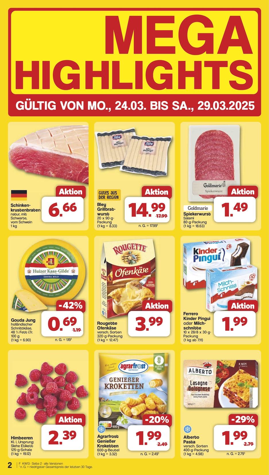 Famila Aktueller Prospekt ab Montag Seite 2