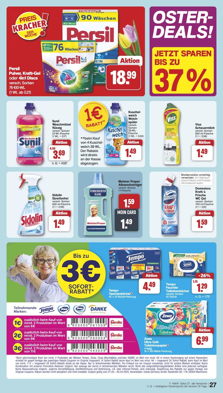 Famila Aktueller Prospekt ab Montag Seite 31