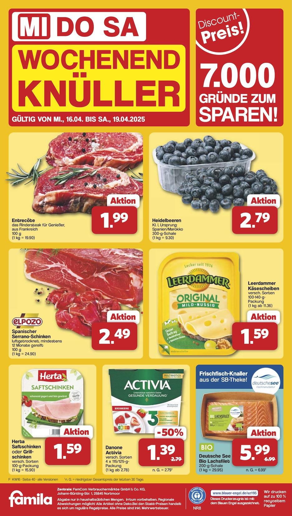 Famila Aktueller Prospekt ab Montag Seite 47