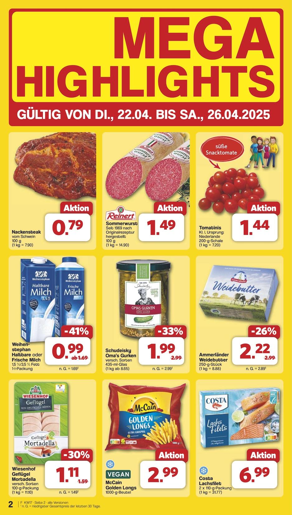 Famila Aktueller Prospekt ab Dienstag Seite 2