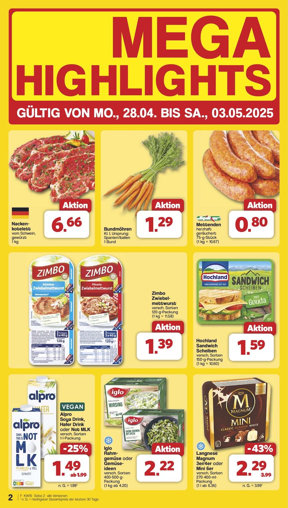 Famila Aktueller Prospekt ab Montag Seite 2