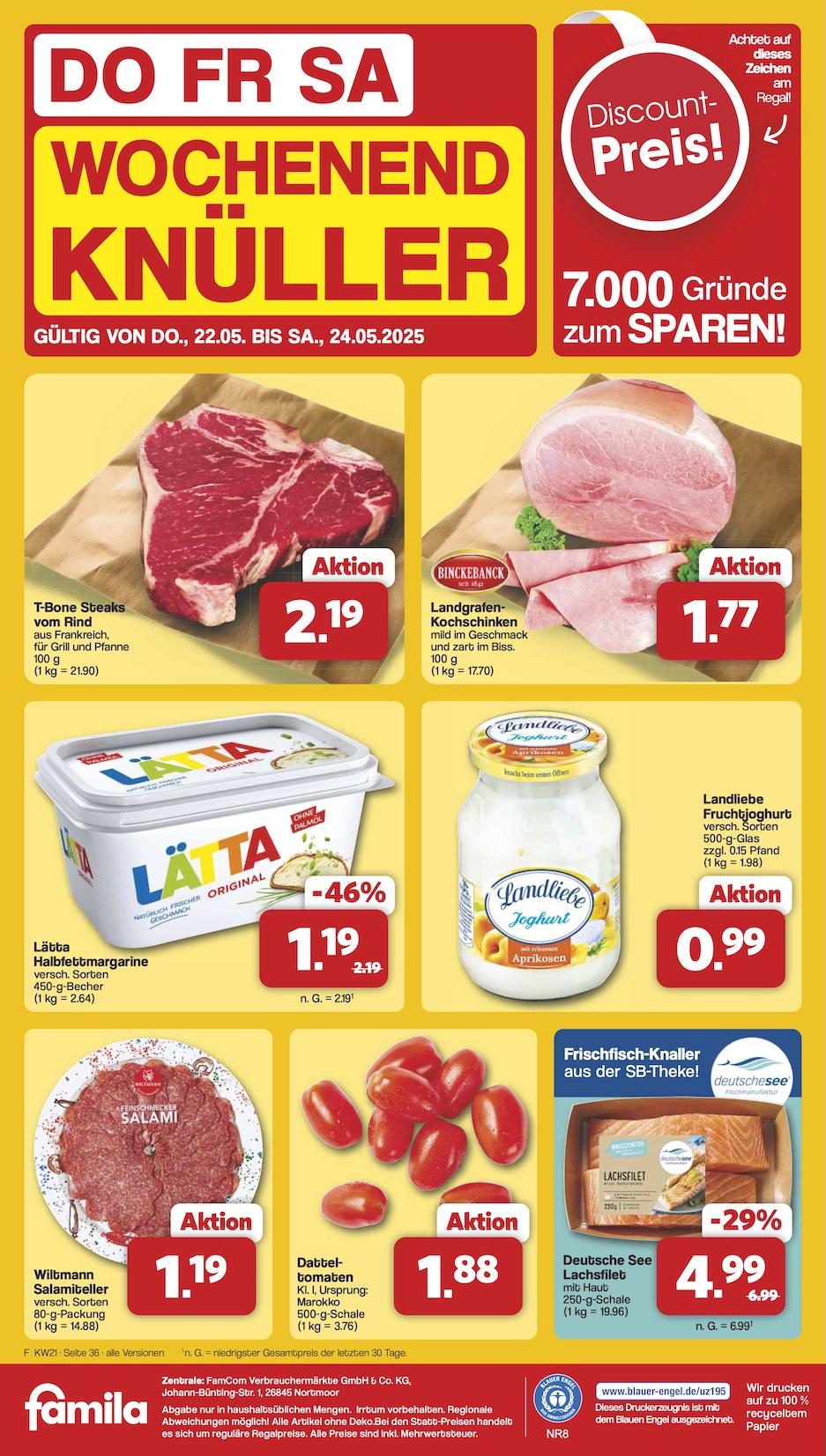 Famila Aktueller Prospekt ab Montag Seite 43
