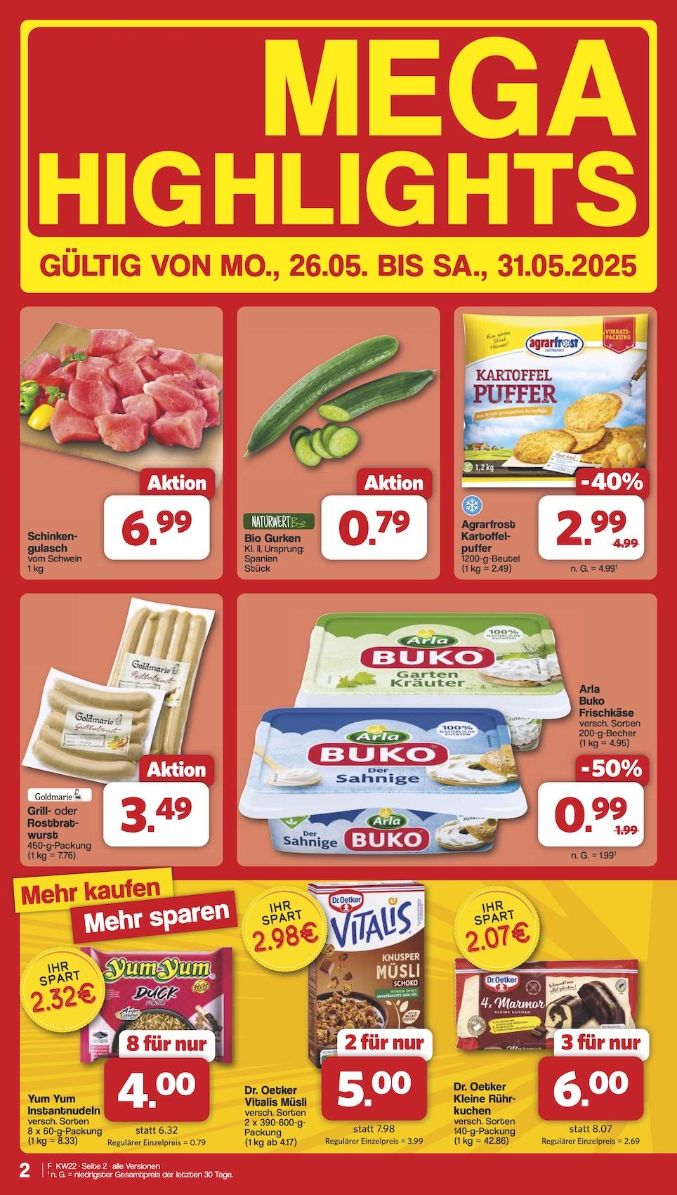 Famila Aktueller Prospekt ab Montag Seite 2