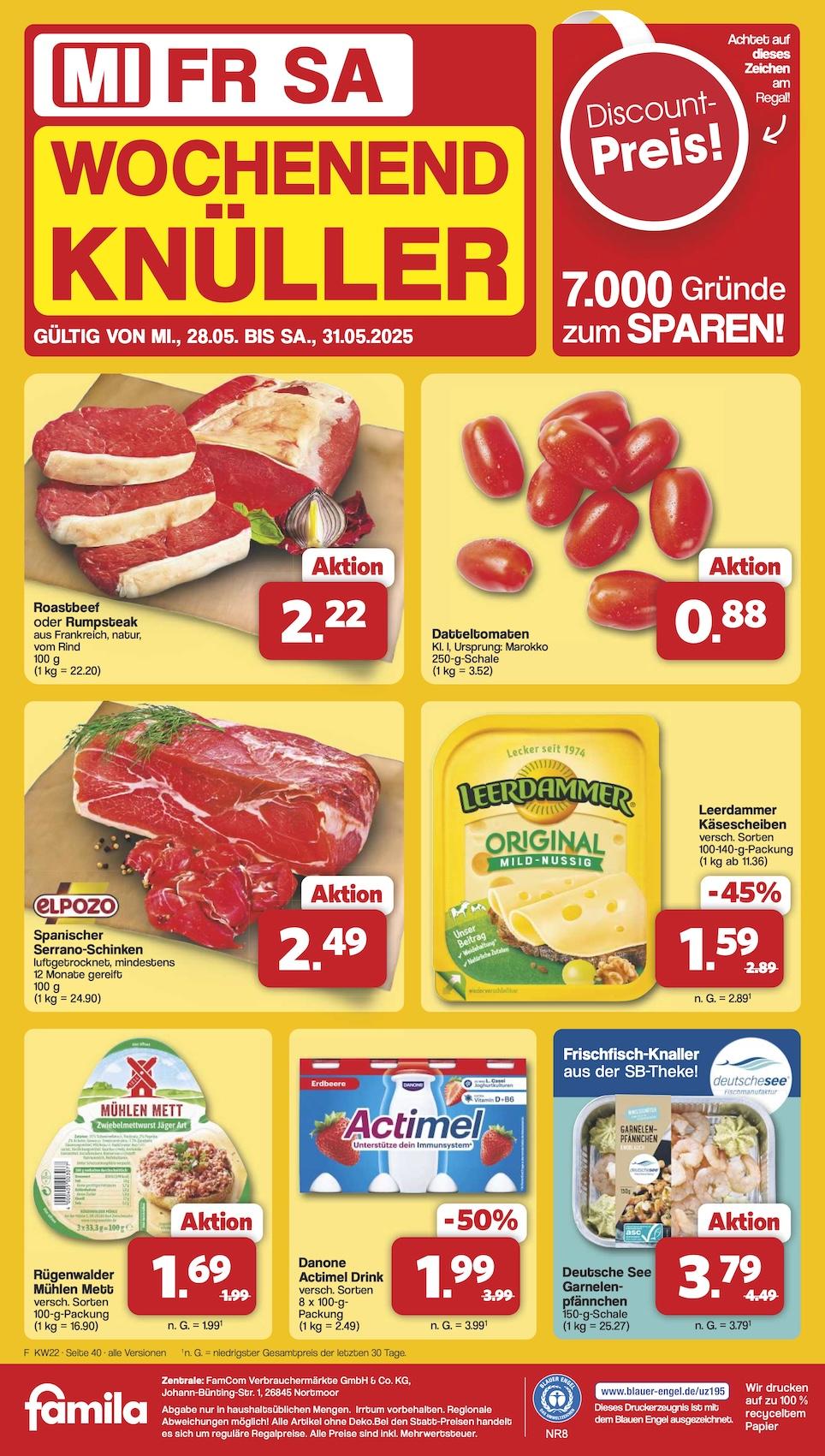 Famila Aktueller Prospekt ab Montag Seite 47