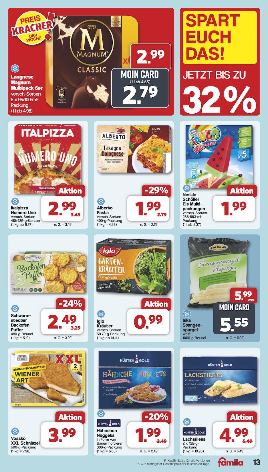 Famila Aktueller Prospekt ab Montag Seite 14