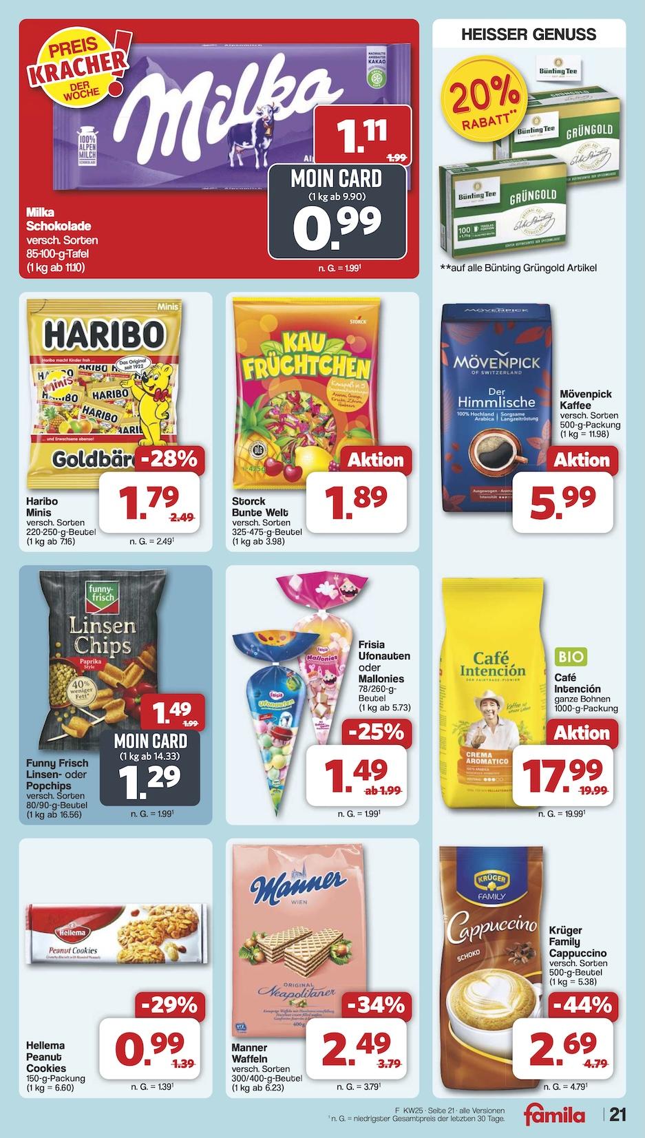 Famila Aktueller Prospekt ab Montag Seite 25